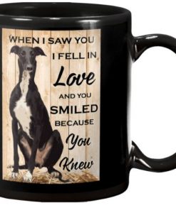 I fell in love you smiled greyhound