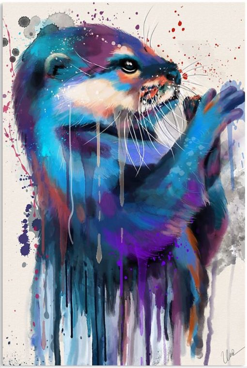Wonderful Watercolor Otter