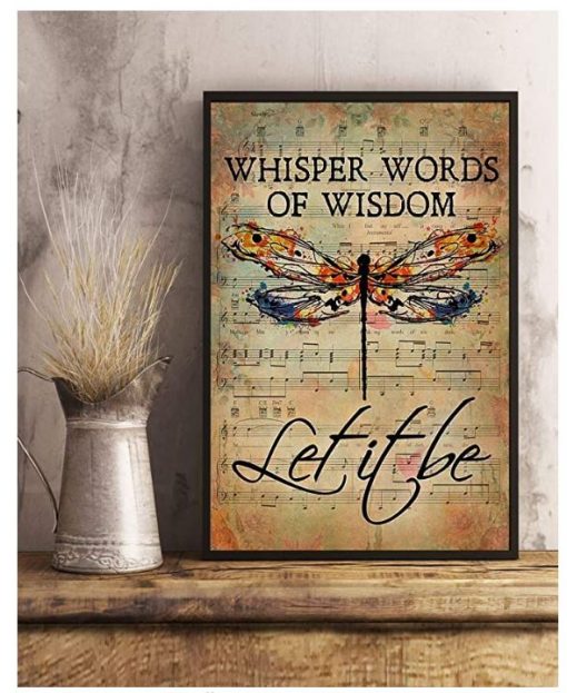 Butterfly Whisper Words of Wisdom Let It Be
