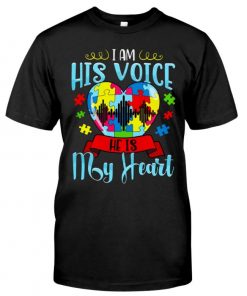 Autism I Am His Voice He Is My Heart