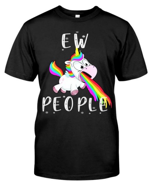 Unicorn Hurl Vomit Rainbow Ew People