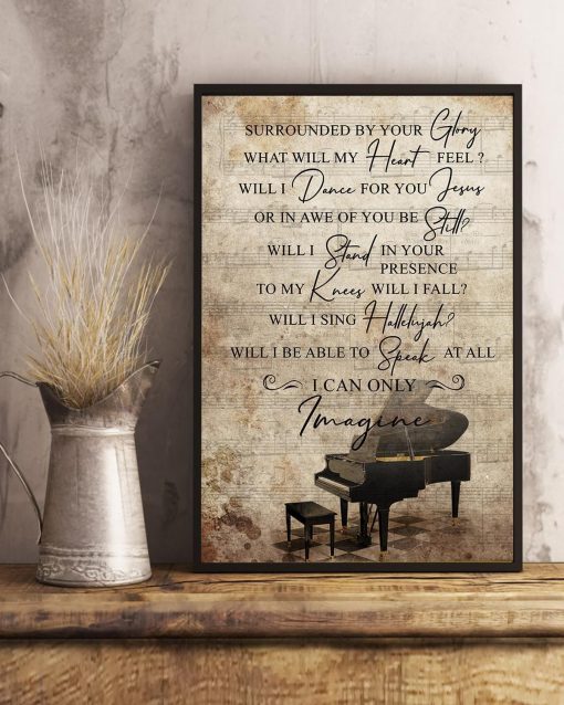 MercyMe I Can Only Imagine Lyric Poster