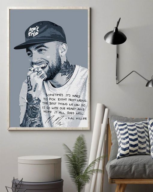 Mac Miller Sometime It Is Hard To Pick Poster