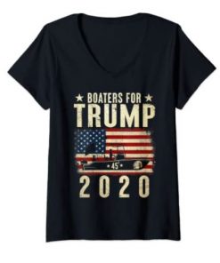 Funny Political Quote Boaters for Trump 2020