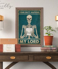 My Lord Skull Your Butt Napkins Toilet Paper