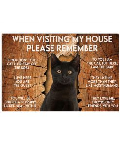 Cat Please Remember When Visit My House