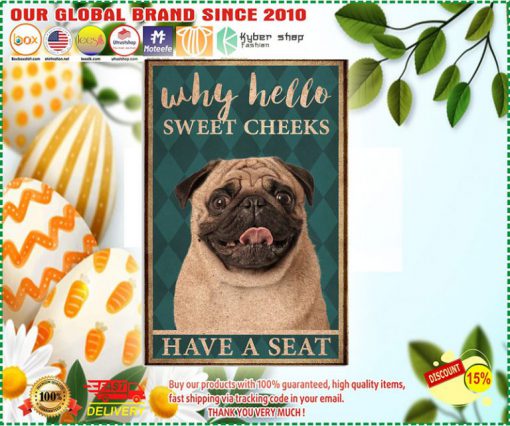 Pug Why Hello Sweet Cheeks Have A Seat