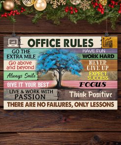 Accountant - Office Rules Posterx