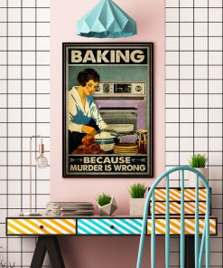 Baking Because Murder Is Wrong Posterc