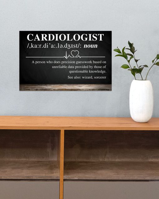 Cardiologist Definition Posterc