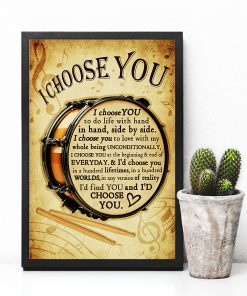 Drummers I Choose You Posterx