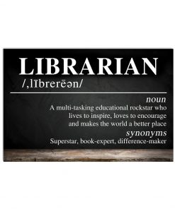 Librarian Definition Poster