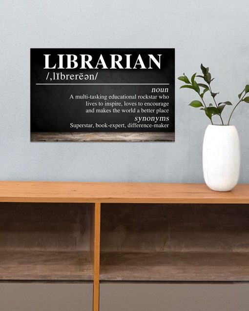 Librarian Definition Posterc