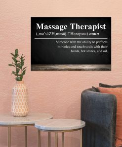 Massage Therapist Definition Posterx