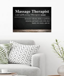 Massage Therapist Definition Posterz