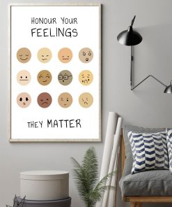 Social Worker Honour Your Feelings They Matter Posterz