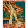 Some boys are just born with the ocean in their souls poster