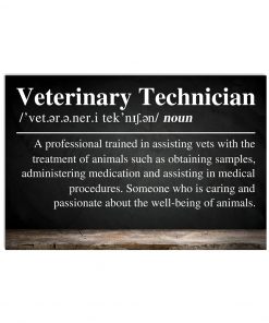 Veterinary Technician Definition Postera
