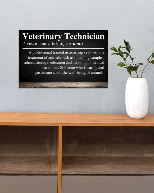 Veterinary Technician Definition Posterc