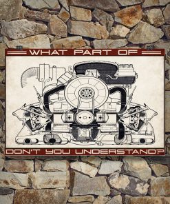 What part of don't you understand Car Flat Engine posterx