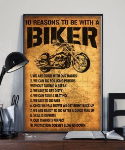 10 Reasons To Be With A Biker Posterx