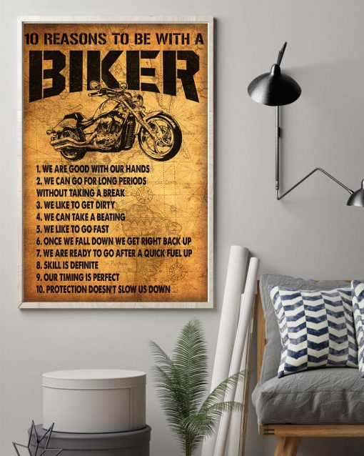 10 Reasons To Be With A Biker Posterz