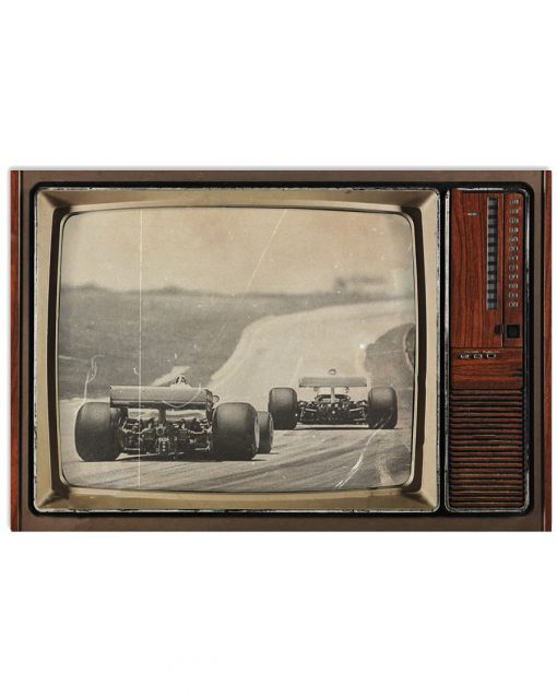 Classic Racing Television Poster