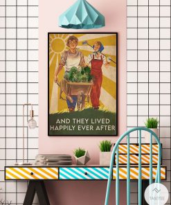 Gardening Couple And They Lived Happily Ever After Posterx