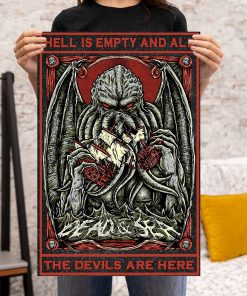 Hell is empty and all the devils are here posterc