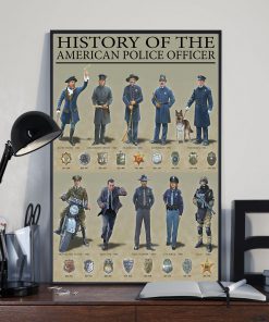 History Of The American Police Officer Posterz