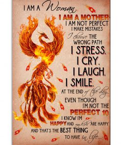 I am a woman I am a mother I am not perfect I make mistakes Phoenix poster