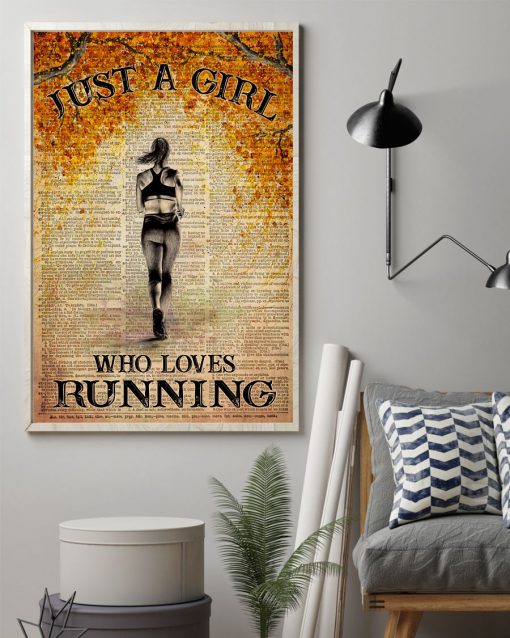 Just a girl who loves running posterz