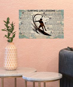 Surfing Life Lessons Posterz