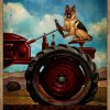 That's what I do I ride tractors I pet dogs and I know things poster