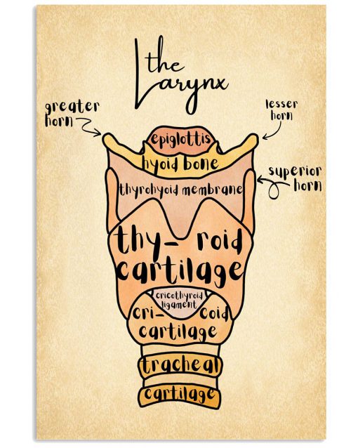 The Larynx Poster
