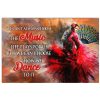 We can't always choose the music life plays for us but we can choose how we dance poster