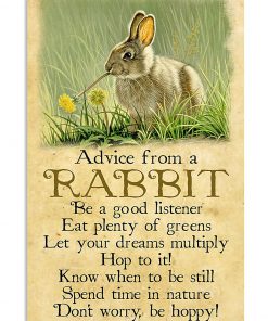 Advice From A Rabbit Poster