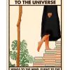 Books Give A Soul To The Universe Wings To The Mind Poster
