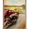 Every Thing Will Kill You So Choose Something Fun Motorcycle Car Racing Poster