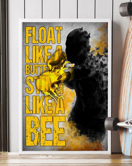 Float Like A Butterfly Sting Like A Bee Posterx