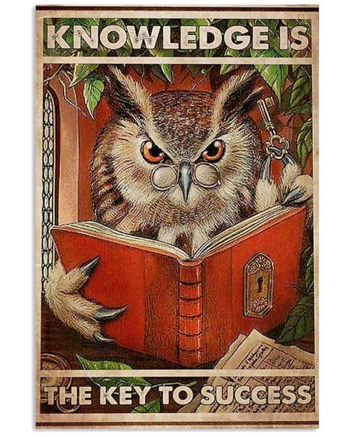 Knowledge Is The Key To Success Poster