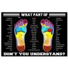 Massage Therapist What Part Of Don't You Understand Poster