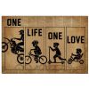 Motorcycle - One Life One Love Poster