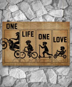 Motorcycle - One Life One Love Posterz