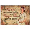 My Time In Uniform Is Over But Being A Nurse Never Ends Poster