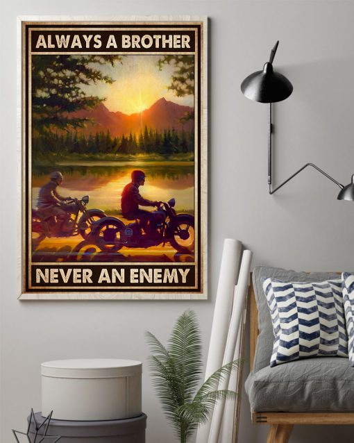 People Consider Sewing Motorbike Poster z