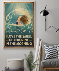 She Is Swimming Posterz