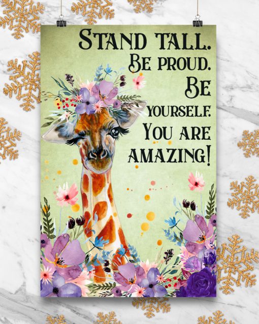 Stand Tall Be Proud Posterx
