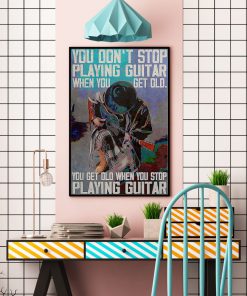 You Don't Stop Play Guitar Poster z