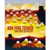 ADK Fire Tower Challenge Scratch Off Poster